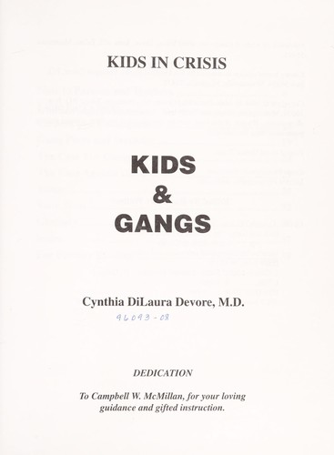 Kids & gangs