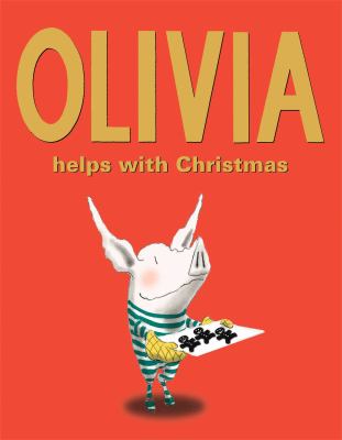 Olivia helps with Christmas