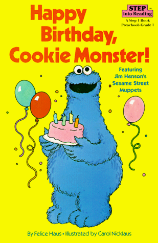 Happy birthday, Cookie Monster!